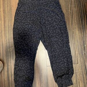 Lululemon Black Patterned Align Joggers